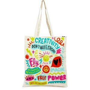 ART Canvas Tote Bag. Andrea Pippins Exclusive. Only 1 Left. Cotton. Creative